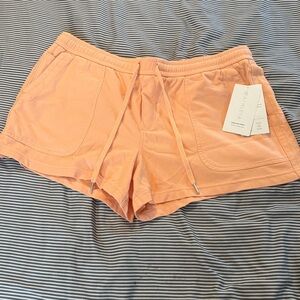 Athleta Coral Drawstring Shorts NWT